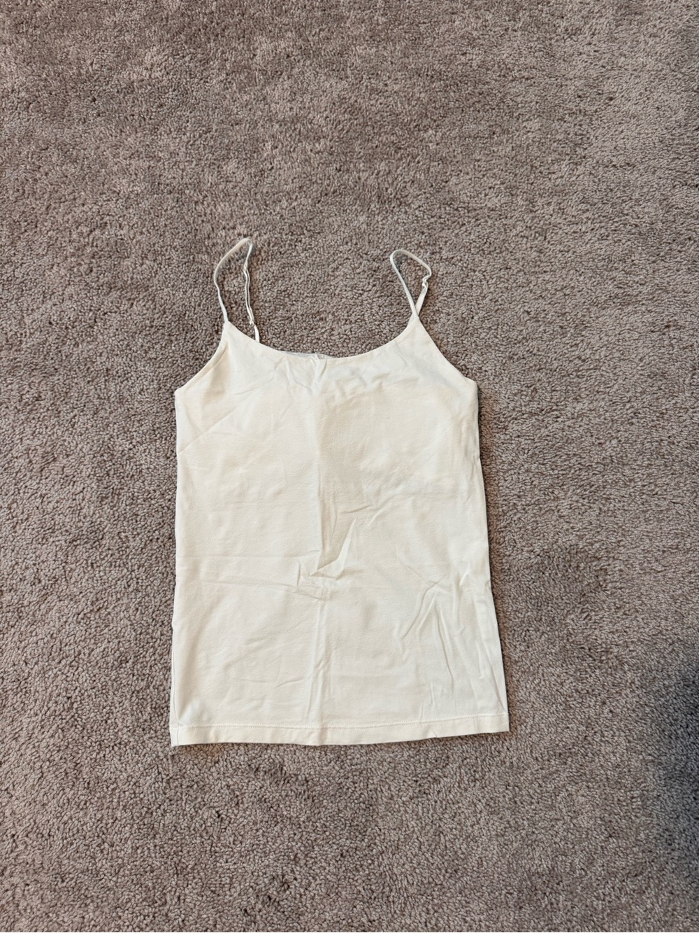 Banana Republic Cream Spaghetti Strap Camisole